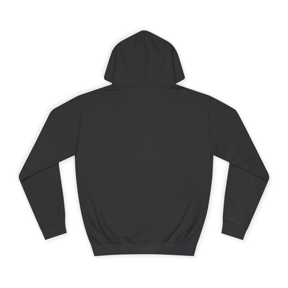 Minimalist Arrow College Hoodie — Subtle Campus Logo Pullover