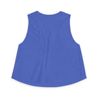 Women’s Crop Tank Top — Minimal Monogram 'A' Casual Summer Top