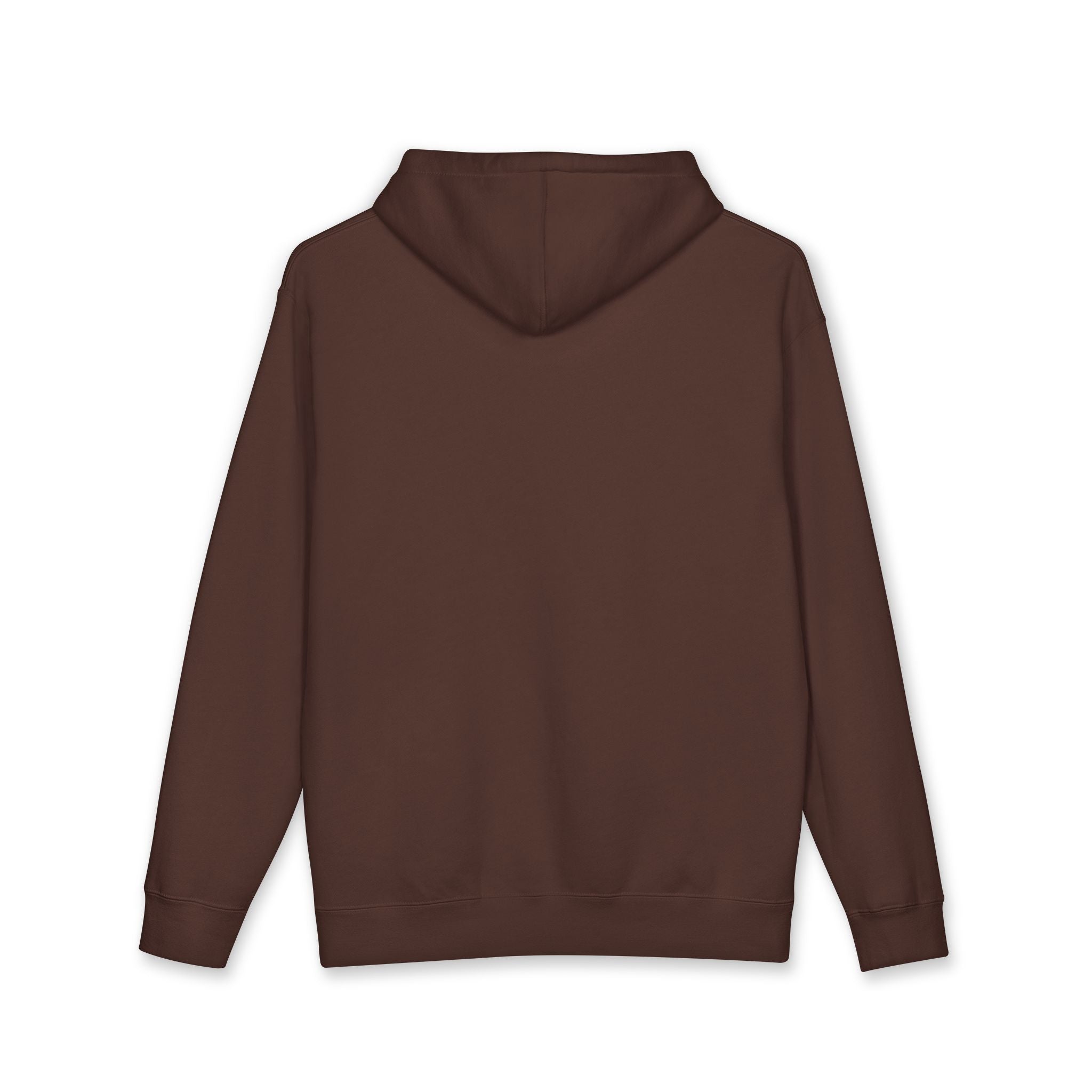 Auren Minimal Logo Hoodie — Women's Brown Cozy Pullover