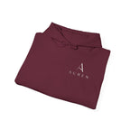 Minimalist 'Auren' Logo Hoodie – Small Chest Monogram Pullover