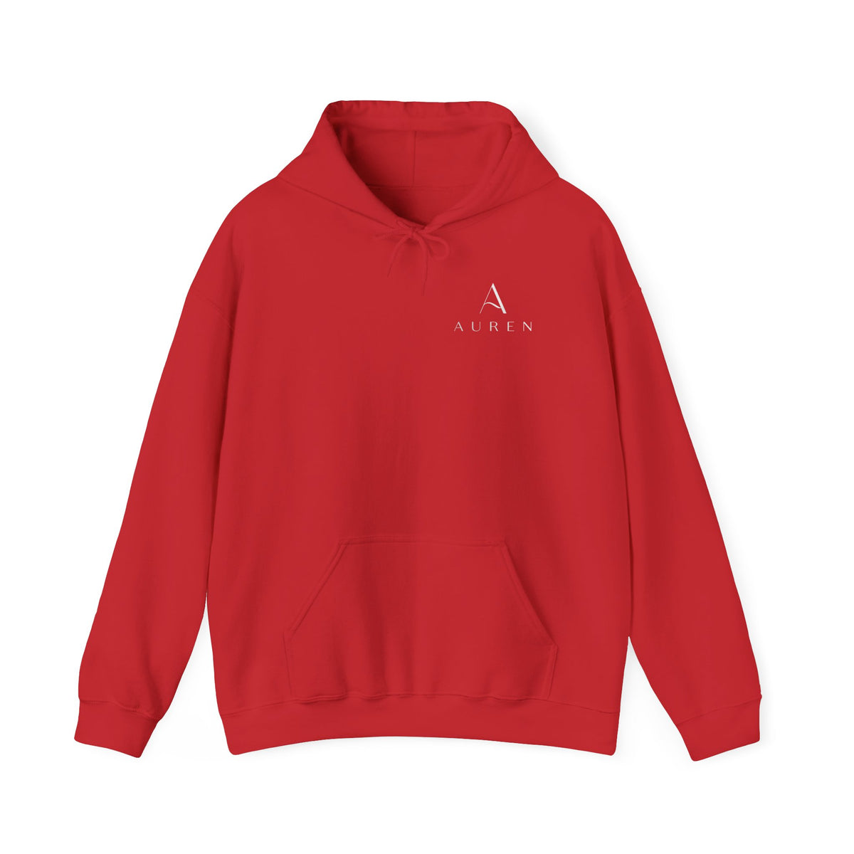 Minimalist 'Auren' Logo Hoodie – Small Chest Monogram Pullover