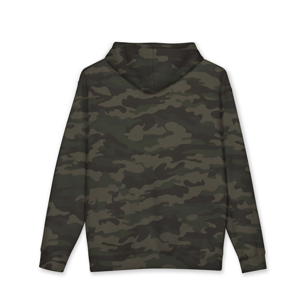 Auren Minimal Logo Hoodie — Women's Brown Cozy Pullover