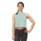 Women’s Crop Tank Top — Minimal Monogram 'A' Casual Summer Top