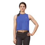 Women’s Crop Tank Top — Minimal Monogram 'A' Casual Summer Top