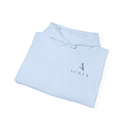 Minimalist 'Auren' Logo Hoodie – Small Chest Monogram Pullover