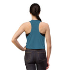 Women’s Crop Tank Top — Minimal Monogram 'A' Casual Summer Top
