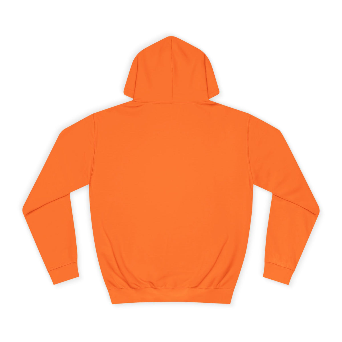Minimalist Arrow College Hoodie — Subtle Campus Logo Pullover