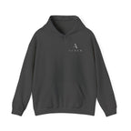 Minimalist 'Auren' Logo Hoodie – Small Chest Monogram Pullover
