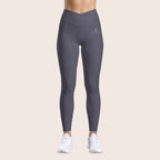 Women’s Luxe Leggings — High-Waist V-Cut Active Leggings with Subtle Logo