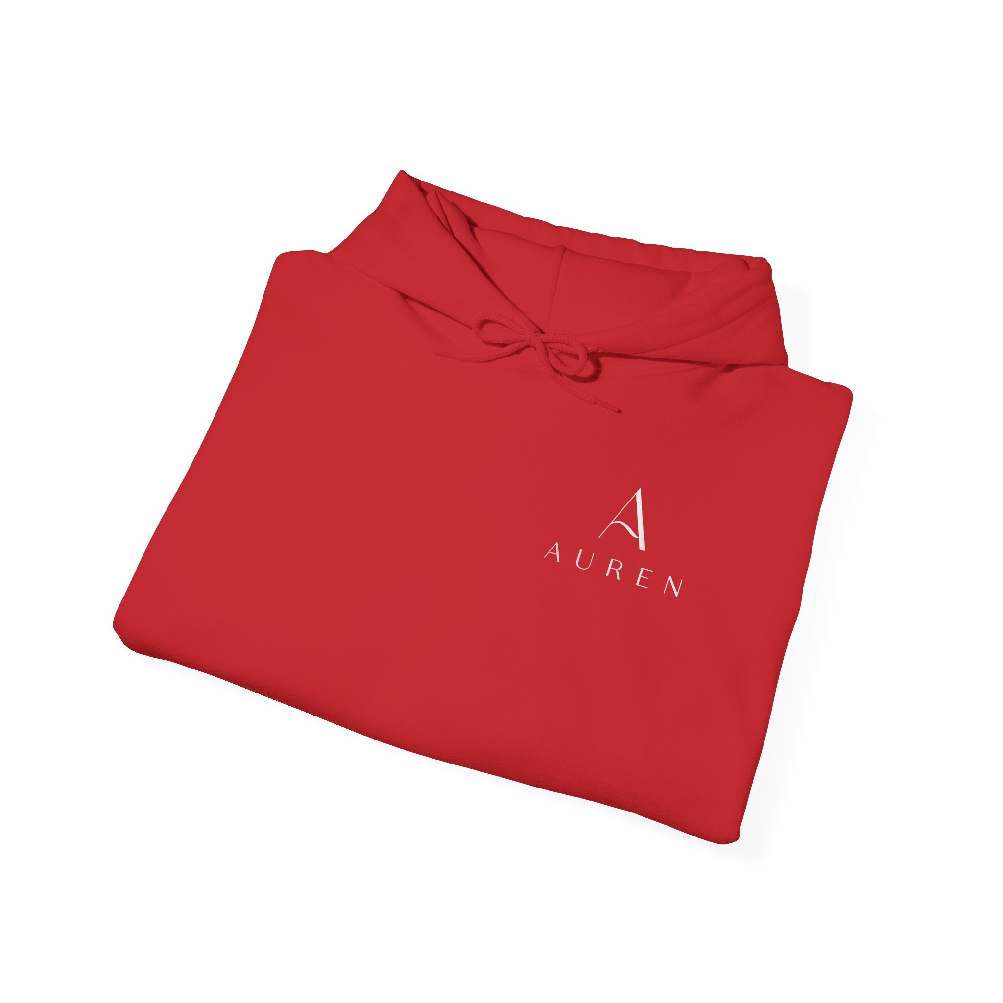 Minimalist 'Auren' Logo Hoodie – Small Chest Monogram Pullover