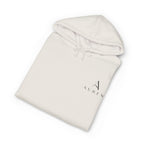 Auren Minimal Logo Hoodie — Women's Brown Cozy Pullover