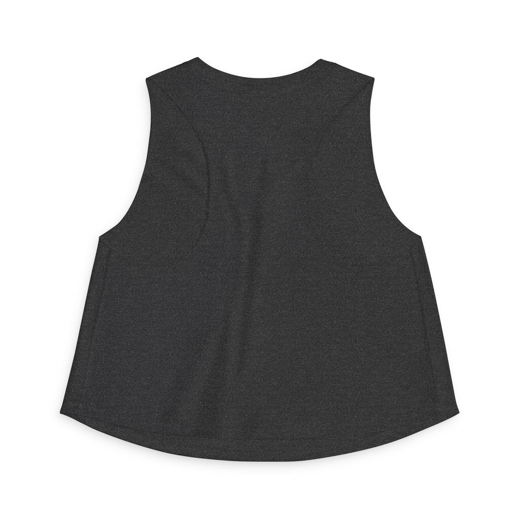 Women’s Crop Tank Top — Minimal Monogram 'A' Casual Summer Top