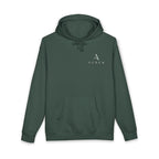 Auren Minimal Logo Hoodie — Women's Brown Cozy Pullover