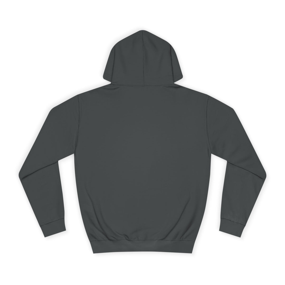 Minimalist Arrow College Hoodie — Subtle Campus Logo Pullover