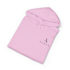 Auren Minimal Logo Hoodie — Women's Brown Cozy Pullover