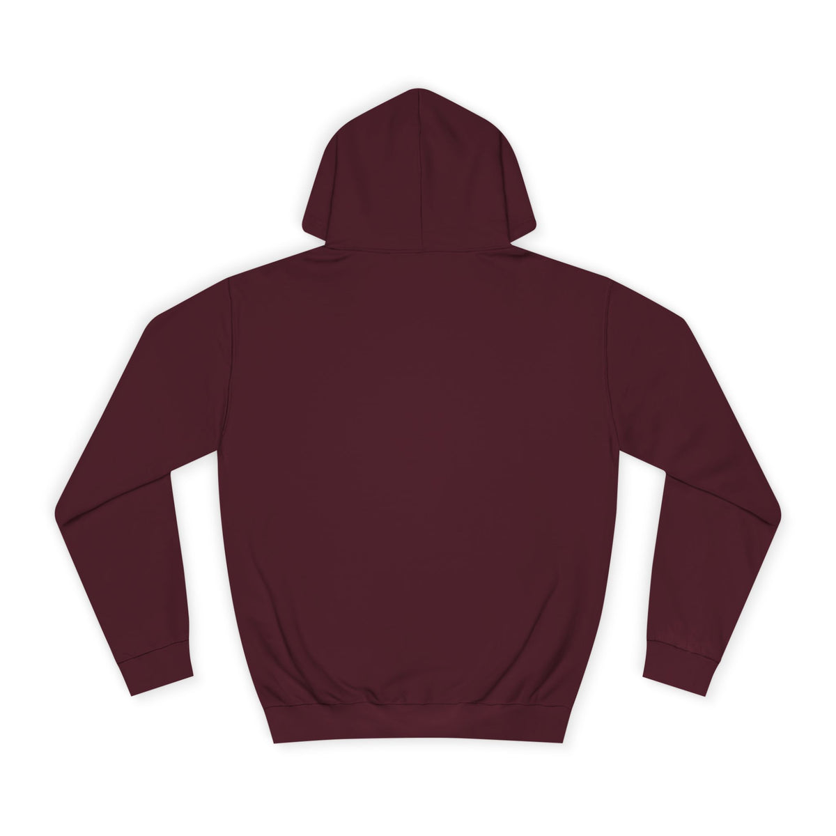 Minimalist Arrow College Hoodie — Subtle Campus Logo Pullover