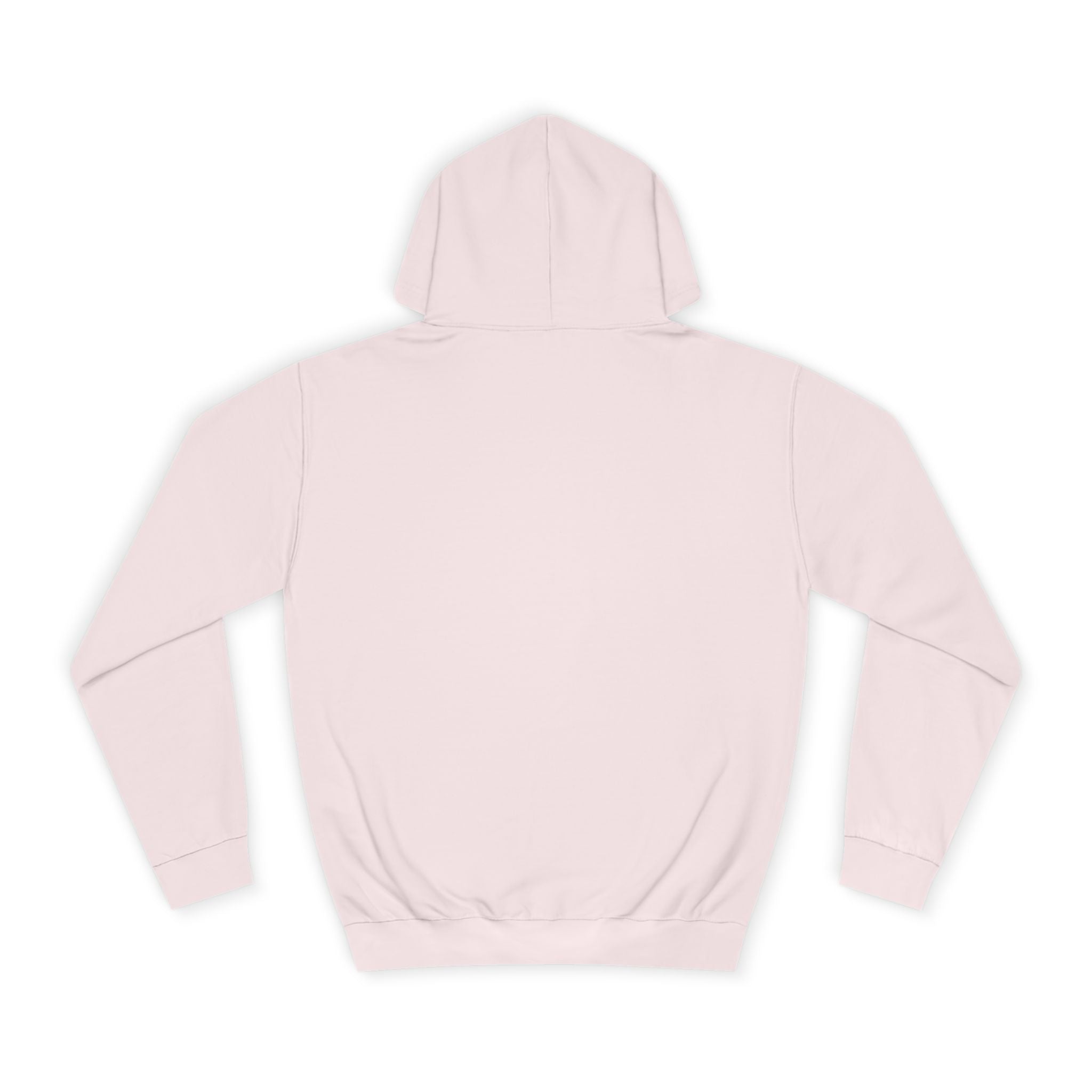 Minimalist Arrow College Hoodie — Subtle Campus Logo Pullover