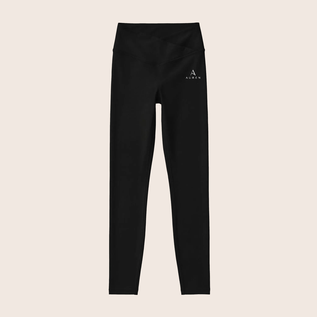 Women’s Luxe Leggings — High-Waist V-Cut Active Leggings with Subtle Logo