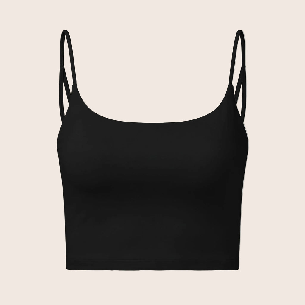 Luxe Women's Bralette — Seamless Strappy Crop Top