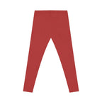 Auren Logo Red Women's Leggings — Stylish Everyday Activewear