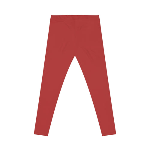 Auren Logo Red Women's Leggings — Stylish Everyday Activewear