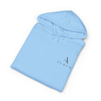 Auren Minimal Logo Hoodie — Women's Brown Cozy Pullover