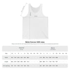 Minimal Atlas Logo Tank Top — Lightweight White Jersey Tank