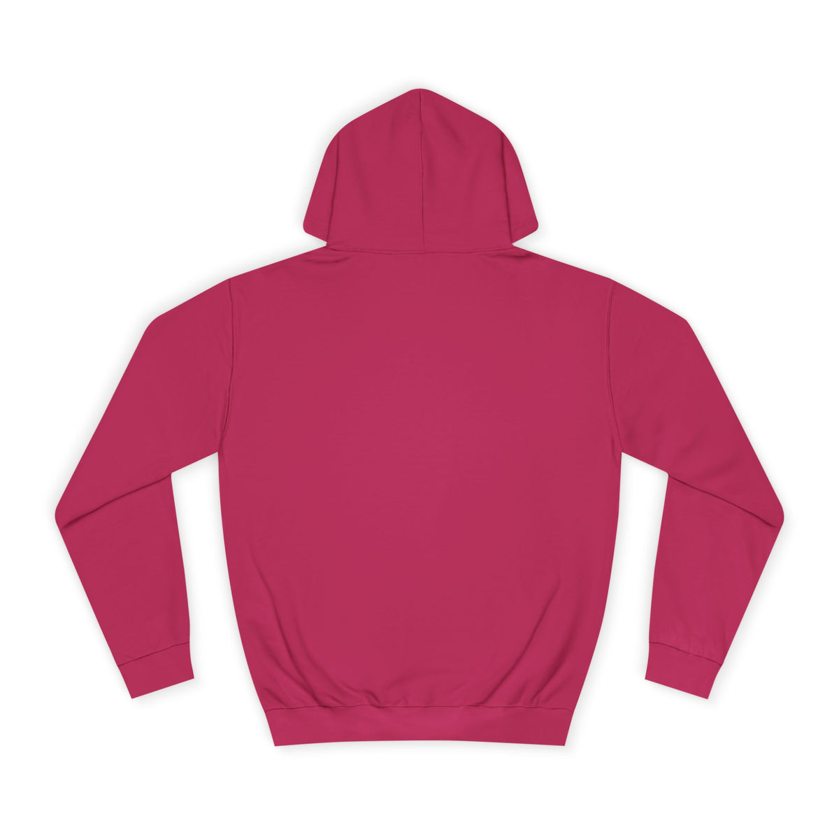 Minimalist Arrow College Hoodie — Subtle Campus Logo Pullover