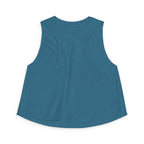 Women’s Crop Tank Top — Minimal Monogram 'A' Casual Summer Top