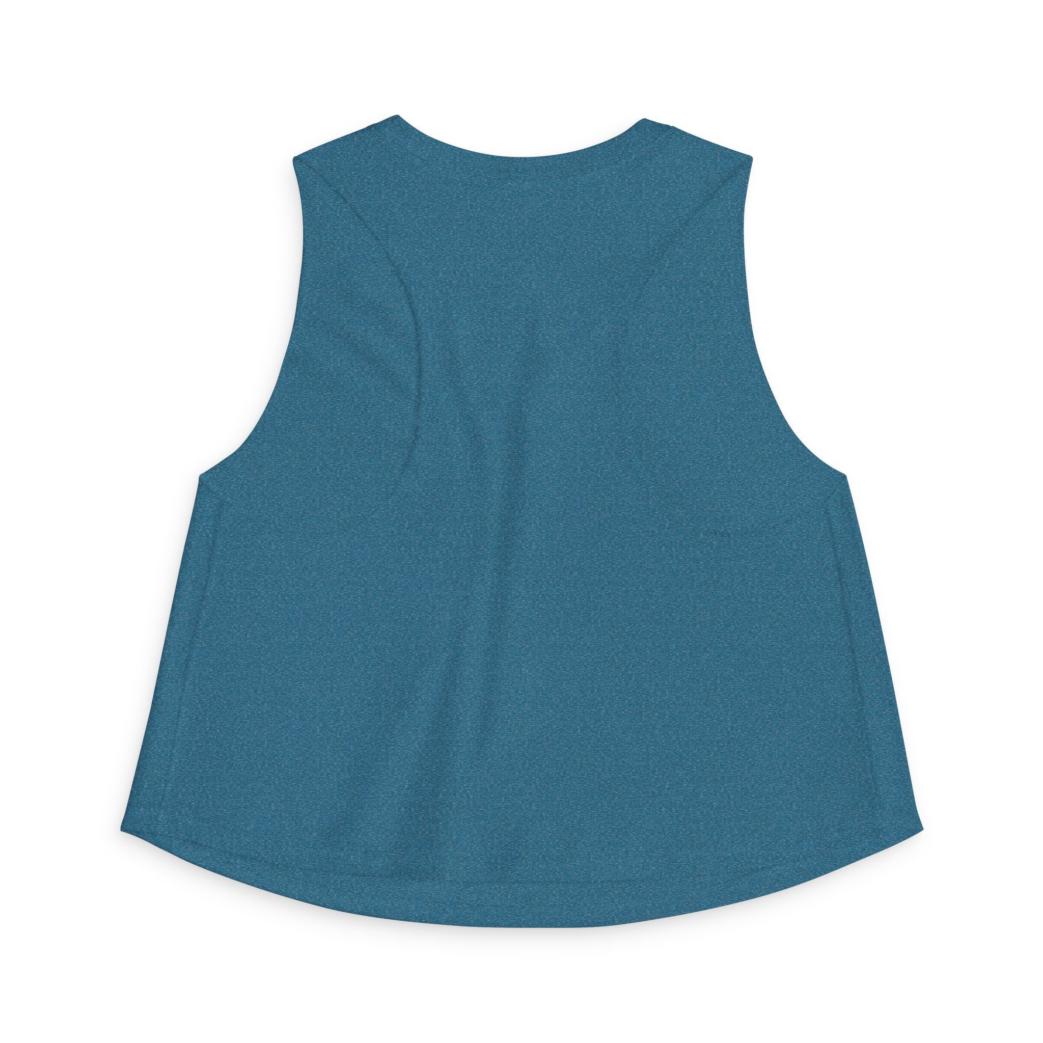 Women’s Crop Tank Top — Minimal Monogram 'A' Casual Summer Top