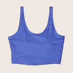 Auren Logo Crop Sports Bra — Seamless Athletic Crop Top