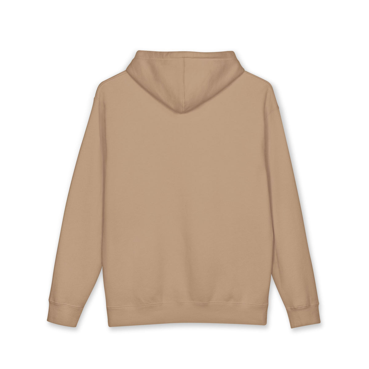 Auren Minimal Logo Hoodie — Women's Brown Cozy Pullover