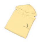 Auren Minimal Logo Hoodie — Women's Brown Cozy Pullover
